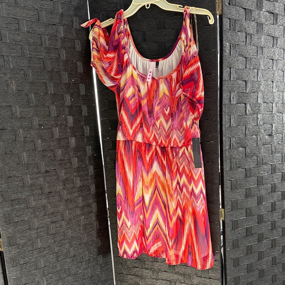 HeartSoul Vibrant Zigzag Pattern Dress